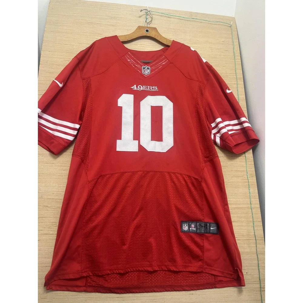San Francisco 49ers Jersey Mens XL Red NFL Football Garoppolo 10 Nike On‎ Field